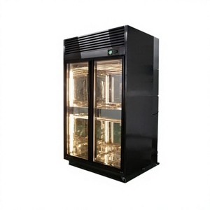 Armoire de séchage intelligente noire à double porte pour canards, avec fonctions de séchage à l'air et de préservation de la fraîcheur, origine Chine ; pour canards rôtis, oies, char <span class=keywords><strong>siu</strong></span> - Product Image 1