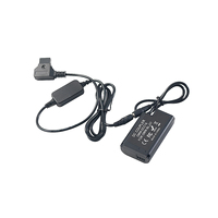 Kit de batterie factice DMW-BLJ31 et câble droit D-TAP B avec gaine en PVC pour appareil photo (CE ROHS FCC REACH)