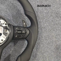Volant de voiture en cuir en stock, compatible avec F20 F22 F25 F32 M3 M5 E46 E60 E70 E90 E91 M Sports, garantie 3 ans, Plug-and-play