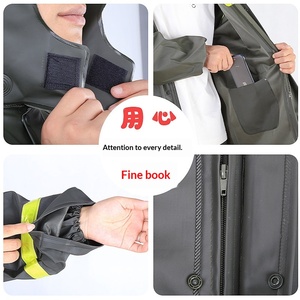 Traje Impermeable Grueso y Resistente al Viento para Ciclismo, Pantalones de Lluvia para Niños, Protección Completa del Cuerpo, Resistente a las Manchas, Duradero, Anti-Lluvia Intensa - Product Image 2