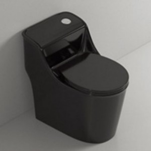 C012 Toilette créative pour petit appartement avec réservoir, siège coloré, économie d'eau, silencieuse - Product Image 2