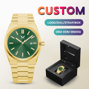 Reloj de Cuarzo con Movimiento Japonés, Diseño Delgado con Piedras, Números Arábigos, Reloj de Lujo para Mujer, Logotipo Personalizado, Único - Product Image 2
