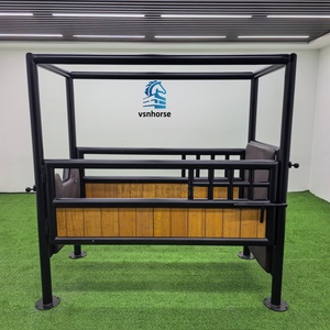 VSN Equine Handling Stock - Jaula de Acero Soldado Resistente para Caballos, para un Control Seguro y Aplicaciones Intensivas en Establos - Product Image 4