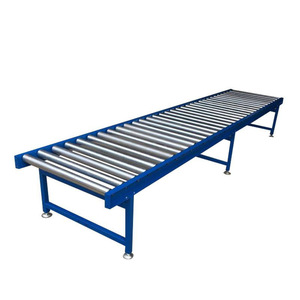 ناقل أسطواني مجلفن ثقيل التحميل من الفولاذ الكربوني مباشرة لنقل المستودعات - Product Image 1