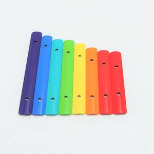 Brinquedo xylophone colorido, fácil de carregar, 25 notas, com metal cromático, teclas, instrumento de percussão, piano para crianças, acessórios - Product Image 6