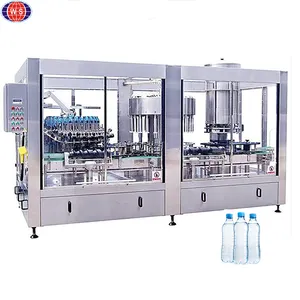 Beverage Turnkey Project Drinking Pure Water Bottle Filling Machine Production Line