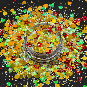 Paillettes holographiques coeur d'amour paillettes remplissage <span class=keywords><strong>de</strong></span> résine époxy Laser coeur flocons <span class=keywords><strong>de</strong></span> résine remplissage pour cadeau <span class=keywords><strong>de</strong></span> saint valentin - Product Image 2