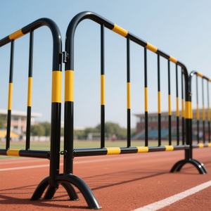 Verwijderbare Evenementen Crowd Control <span class=keywords><strong>Barrier</strong></span> Tijdelijke Omheining Voetgangersbarrière Hek Stalen Verkeersbarrières - Product Image 2