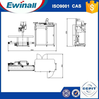 Machine de remplissage de riz entièrement automatique à commande PLC haute productivité Ewinall QZB-700N |   Aliments industriels à grande vitesse