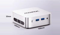 Mini PC ACEMAGIC de Alto Rendimiento, Intel N150, Computadora de Escritorio para Juegos y Deportes Electrónicos, 16GB DDR4 SSD 16G+512G, Windows 11 Pro, Uso Doméstico