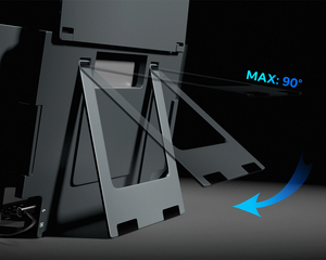 Mới nhất Tri Màn hình 14 inch máy tính xách tay Extender tăng gấp bốn lần màn hình OEM/ODM IPS Bảng điều chỉnh gấp màn hình di động cho doanh nghiệp - Product Image 6