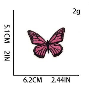 Iron on Embroidery Black pink Color Diamond <b>Balloon</b> love Xoxo butterfly Sunglass Lip Patch for Clothes Hat Bag - Product Image 3