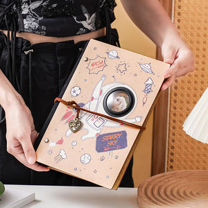 Creativo in tema astronauta collezione di <span class=keywords><strong>Album</strong></span> fotografici in legno adesivo pigro <span class=keywords><strong>persona</strong></span> speciale copertura in legno resistente - Product Image 5