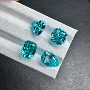 Gemme <span class=keywords><strong>Paraiba</strong></span> da Laboratorio Taglio Cuscino Ovale Rotondo Esagonale Pera Principessa Pietre Blu <span class=keywords><strong>Paraiba</strong></span> - Product Image 5