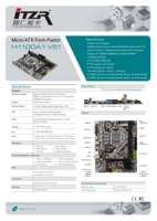 Esonic H110 lga 1151 Motherboard DDR4 M.2 NVME Micro ATX Motherboard M.2 für 6 7 8 9 Gen Großhandel OEM