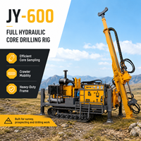 Vente directe usine – Foreuse diesel sur chenilles de 600 m avec système hydraulique complet pour échantillonnage rapide de minerai, garantie 1 an