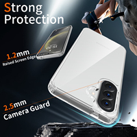 Étui de téléphone magnétique transparent pour Samsung Galaxy A56 A36 A26 A57 A37 A27, anti-jaunissement, transparent, TPU PC, coque antichoc