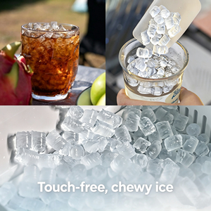 Máquina de Hielo Eléctrica Automática con Tanque de Agua Externo, 30 Años de Venta Directa de Fábrica, Almacenamiento de Hielo <span class=keywords><strong>Siempre</strong></span> Lleno para el Hogar - Product Image 6