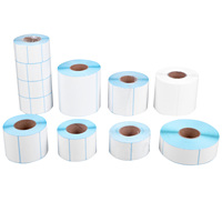 Etiqueta Adhesiva térmica impermeable a prueba de aceite, rollo de papel térmico, buena calidad