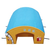 Écran de cinéma gonflable géant personnalisé, imperméable, durable, portable, facile à installer, tente dôme publicitaire, salle de sport en PVC