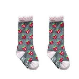 <span class=keywords><strong>Calcetines</strong></span> <span class=keywords><strong>Antideslizantes</strong></span> para Bebés, Diseño Personalizado, Invierno, Desechables, Cómodos, de Algodón, Lindos, Coloridos, con Rayas 84N - Product Image 4