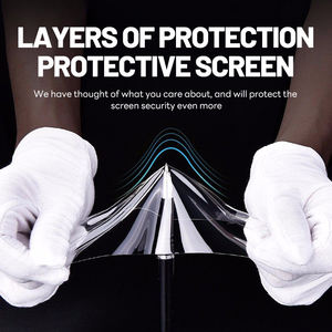TuoLi 120*180mm protectores de pantalla de celda HD a prueba de agua teléfono móvil Tpu película de hidrogel traje para todos los modelos de marca - Product Image 5