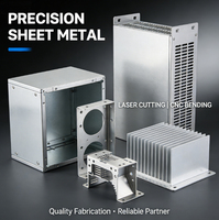 Fabricación de Chapa Metálica de Precisión Personalizada, Caja Metálica de Aluminio y Acero Inoxidable para Equipos Industriales Electrónicos