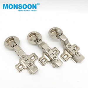 Charnière hydraulique à sens unique dissimulée de 26mm à glissière sur les charnières de <span class=keywords><strong>porte</strong></span> en verre <span class=keywords><strong>d</strong></span>'armoire à fermeture en douceur - Product Image 1