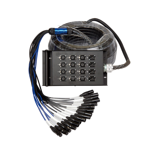 Manufacturer Audio Video OEM Professional Multicore SpeakON Audio Snake Cable Stage Box Microphone/Speaker Stock 8 - 20 Channel