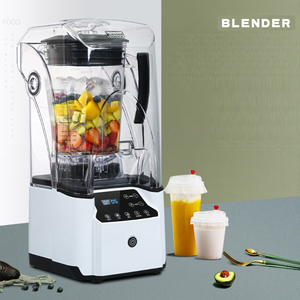 100% Motor tembaga 2,2 l botol 2200W tugas berat <span class=keywords><strong>Blender</strong></span> Smoothie mesin es makanan <span class=keywords><strong>Blender</strong></span> prosesor makanan dengan penutup kebisingan - Product Image 6