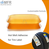 Adesivo-Etiquettes autocollantes pour pneus de voiture et de moto, colle thermofusible, excellente adhérence, sans résidu