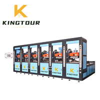 Machine de moulage par injection de semelles en caoutchouc à 3 stations KT-8583