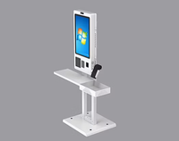 Kiosque de libre-service, borne de paiement automatique, terminal de point de vente avec lecteur de carte NFC, écran tactile pour magasin de détail