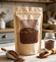 Sachets refermables personnalisés en aluminium et plastique, imprimés sur mesure, multi-usages pour l'emballage de denrées sèches, de snacks et de noix, qualité alimentaire