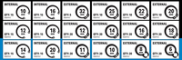 Circlip Assortment Set 285PCS Circlip Retaining Ring Steel Circlip Snap Rings