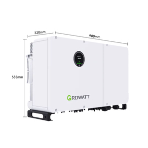 Inversor Solar Híbrido Growatt 29.9-50KW WIT 29.9~50K-XHU Trifásico de Onda Sinusoidal Pura IP66 - Product Image 2
