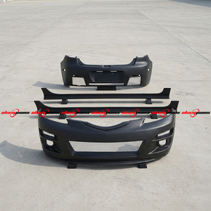 Nuovo Kit Carrozzeria in Fibra di Vetro (FRP) Grezzo per <span class=keywords><strong>3</strong></span> Hatchback X Sport Style - Paraurti Anteriore/Posteriore, Minigonne Laterali, Parti Aerodinamiche JDM Tuning - Product Image 6