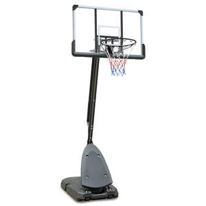Panier de basket portable Db, réglable de 7,5 à 10 pieds, avec panneau de 44 pouces, équipement d'entraînement extérieur - Product Image 1