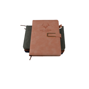 Logotipo personalizado Cuaderno de tapa dura B5,A5,A6 Pu Grabado con láser Logotipo de regalo Cuaderno único Diario Plan Libro Cuadernos personalizables - Product Image 5