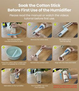 Dual Mist Portable Humidifier USB Rechargeable Desktop Humidifier for Home and Car - Product Image 6