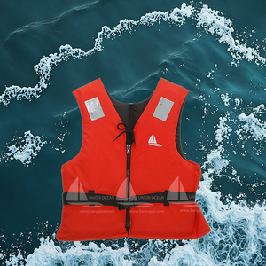 <span class=keywords><strong>Gilet</strong></span> <span class=keywords><strong>de</strong></span> <span class=keywords><strong>sauvetage</strong></span> en tissu Oxford à haute flottabilité avec certification EN 12402, design réfléchissant UNION OCEAN - Product Image 3