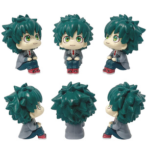 10ซม. Midoriya Izuku Todoroki Shoto Toga Himiko Q ver. ของขวัญของเล่นหุ่นอะนิเมะพีวีซีรูปตัวการ์ตูนโบคุโน่ฮีโร่ - Product Image 2