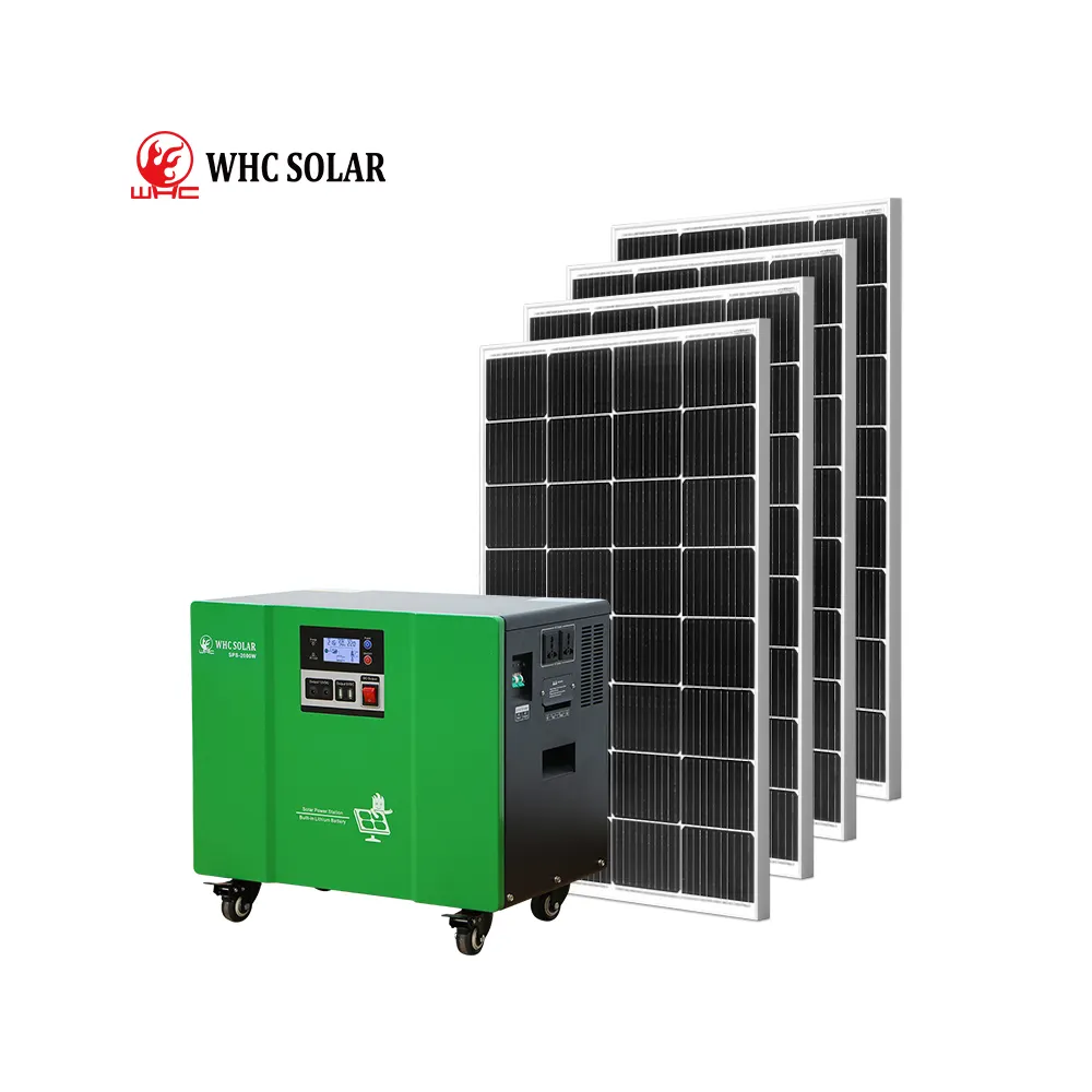 Sistema de energía Solar para el hogar, minigenerador de energía Solar portátil de alta calidad