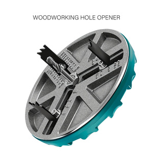Scie cloche pour le travail du bois <span class=keywords><strong>Elec</strong></span>.tric Drill Pun.ching Panneau de gypse Aluminium Plastique Too.l Trou réglable Er - Product Image 2