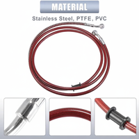 Extension de support universelle de 14 pouces, ligne de frein hydraulique avant de moto en acier inoxydable tressé approuvée DOT, installation facile
