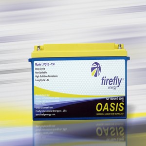 Batterie FIREFLY OASIS Advanced VRLA AGM Gel Microcel Carbon Foam 12V 150AH à décharge profonde, anti-déversement, longue durée de vie, 3000-3500 cycles - Product Image 1