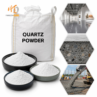 Poudre de silice haute performance, poudre de quartz pour revêtements de sol en résine époxy et adjuvant pour béton en vrac