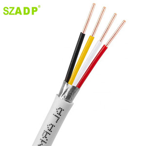 Câble d'alarme de sécurité blindé et non blindé, multibrins, 4-12 conducteurs, 0,5 mm, en cuivre étamé, gaine PVC, pour alarme anti-intrusion et <span class=keywords><strong>interphone</strong></span> - Product Image 4