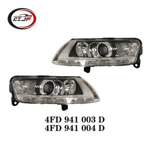 CZJF Nuovi Fari a LED per <span class=keywords><strong>Audi</strong></span> <span class=keywords><strong>A6</strong></span> 2009 2010 <span class=keywords><strong>2011</strong></span> C6 OEM 4FD941003D 4FD941004D Gruppo Fari con Luci Diurne - Product Image 3