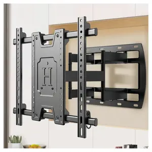 Chất lượng cao 50-100 inch nghiêng có thể gập lại TV tường Bracket Mounts xoay thép đứng TV Hanger